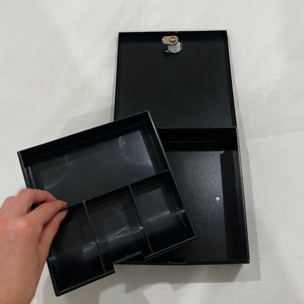 First Alert Money Storage Safe Cash Box